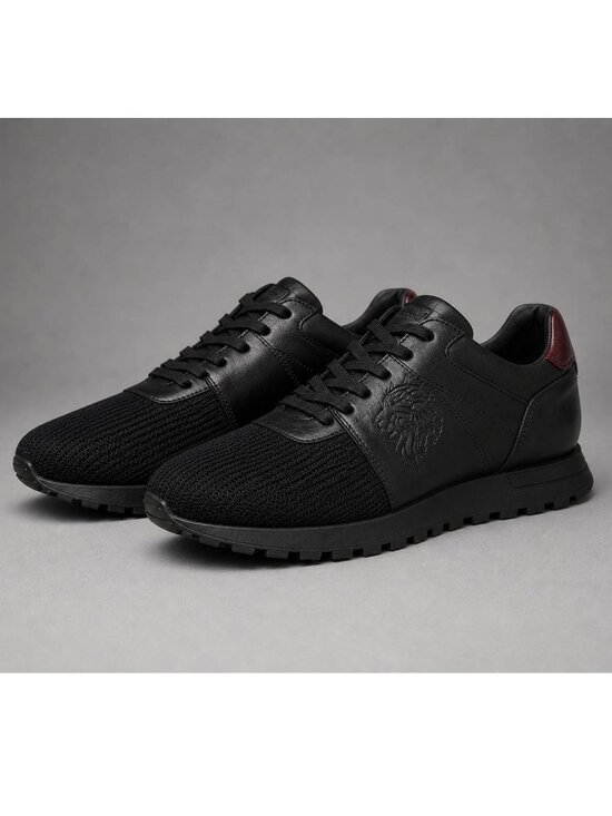 New  BRUNO MAGLI Lugo Leather & Mesh Trainers Size 9 main image 4